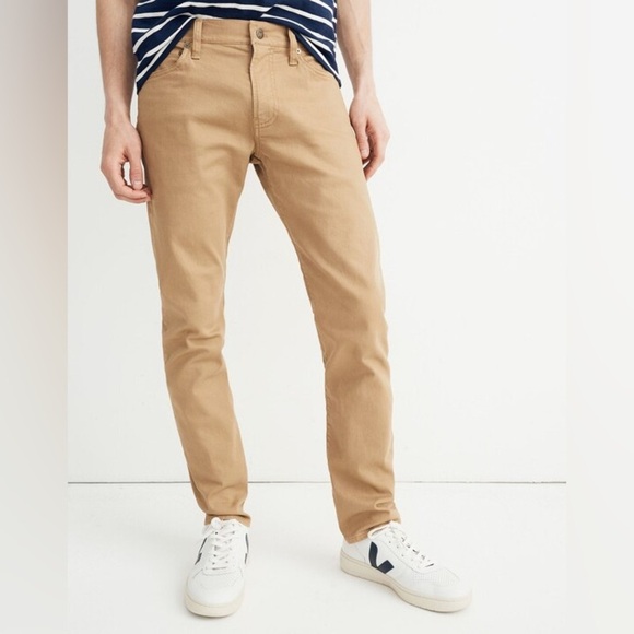 NWT Madewell Garment Dyed Slim Everyday Flex Jeans 36x32 - Picture 2 of 8